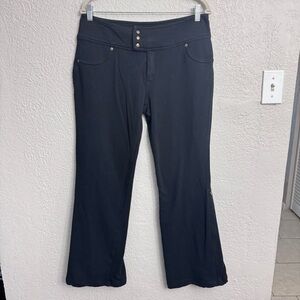 Vintage Bisou Bisou Y2K Black Bootcut Pants Women’s Medium M Millennial Style